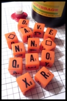 Dice : Dice - Game Dice - Scribbage Twin Orange by ES Lowes 1963 - Ebay Jan 2011